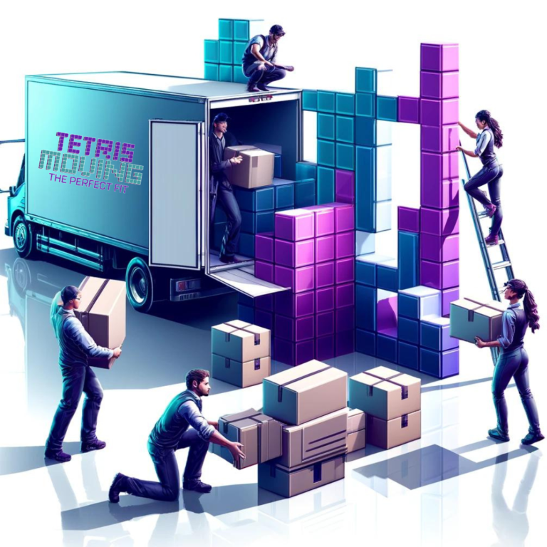 Tetris moving truck