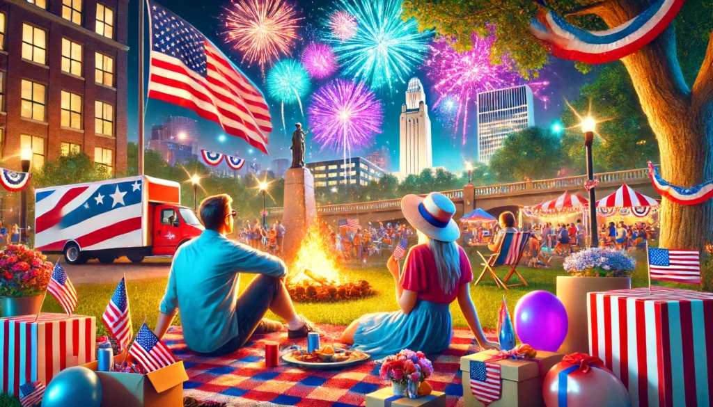 4th of July fireworks festival