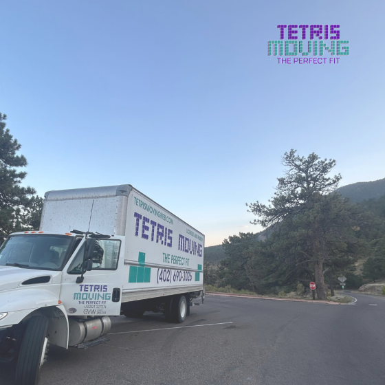 Picture of a Tetris Moving Truck